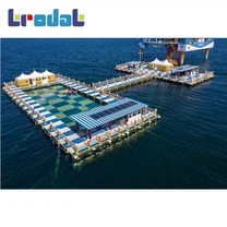 HDPE plávajúci pontónový prístav pre jachty